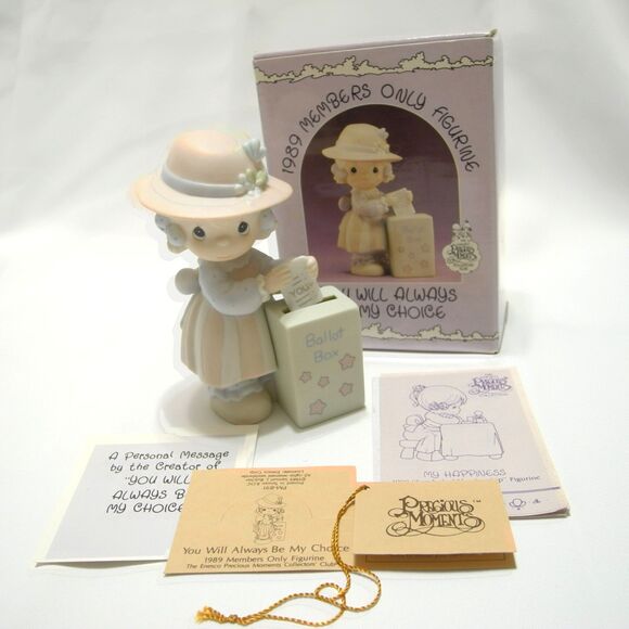 Precious Moments -You Will Always Be My Choice- #PM-891 Figurine New‎ With Box - Picture 1 of 10